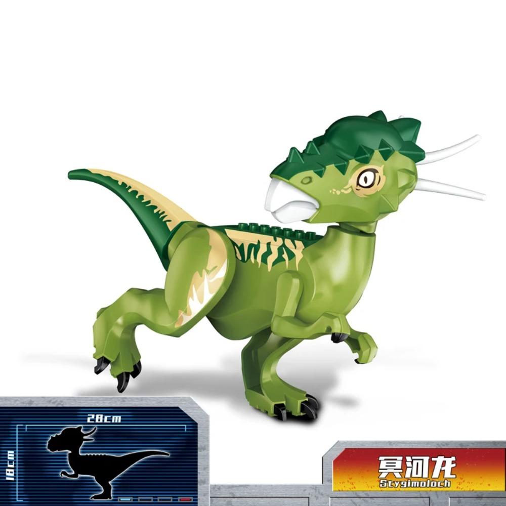 Жестокий Раптор Строительство Юрский Мир Блоки 2 МИНИ Фигурки Динозавров Кирпичики Дино Игрушки Для Детей Динозавры Рождество