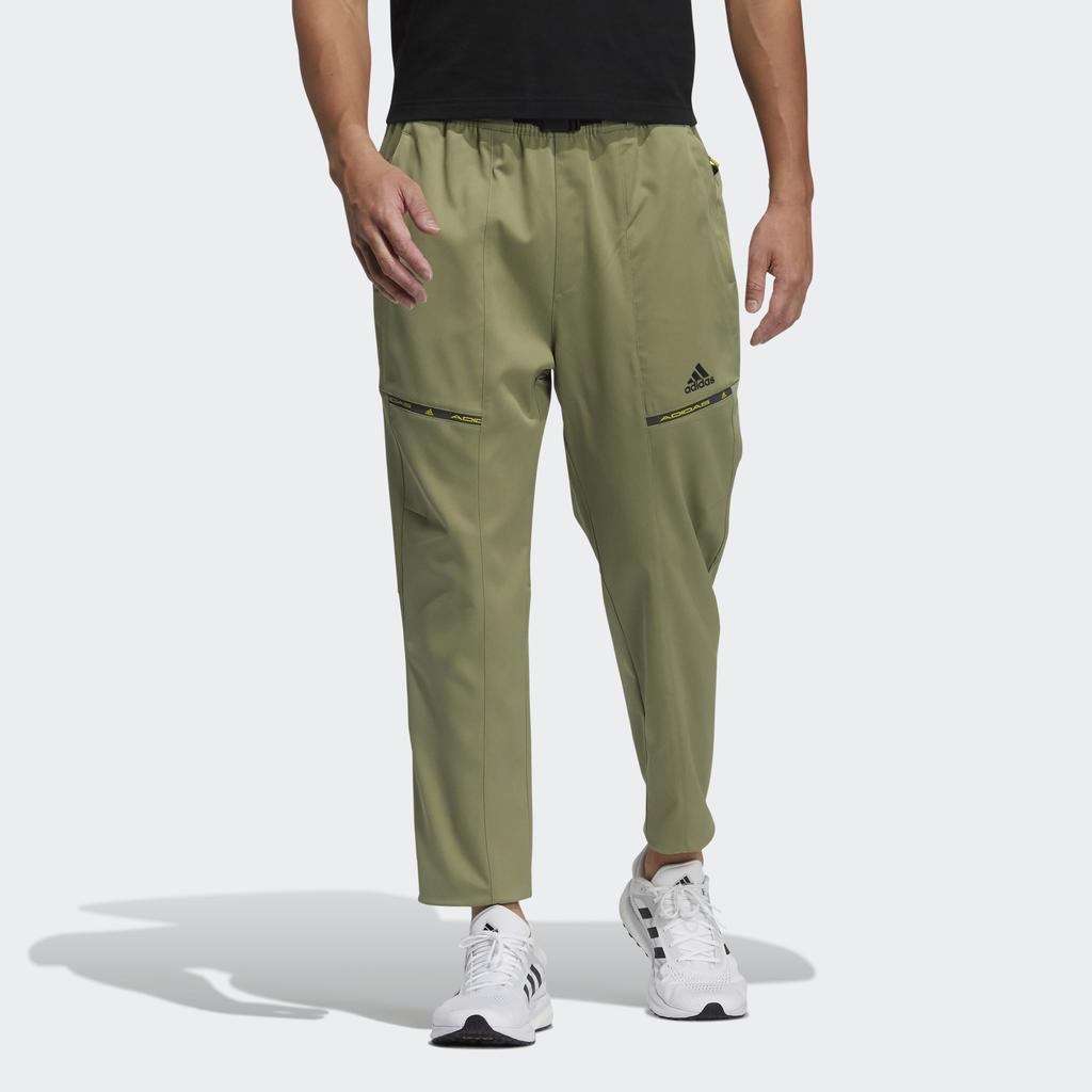 Adidas Quickdraw Woven Drawstring Training Pants Men Bottoms Olive H40209