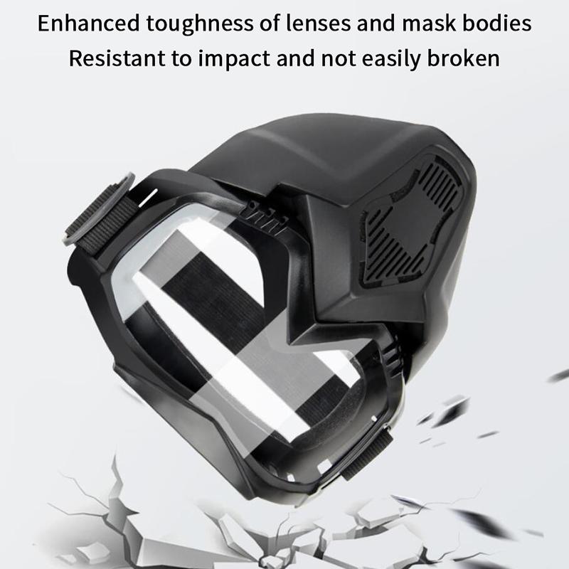 1 шт. Регулируемые мотоциклетные очки Пылезащитные очки для мотоцикла Дышащая маска для защиты всего лица для мотоцикла, внедорожного мотоцикла, мотокросса