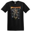 Футболка Megadeth Heavy Metal Robot Научно-фантастическая Графическая футболка с концерта