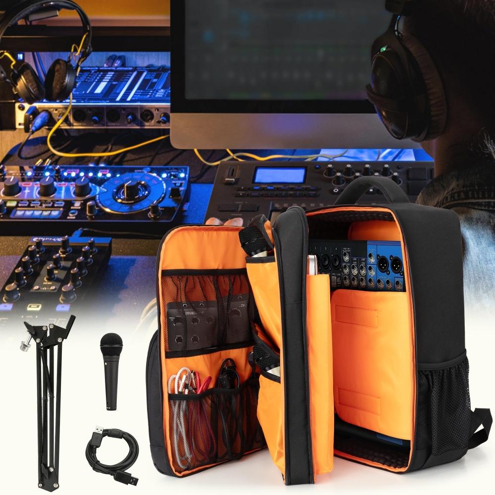 Trunab Mixer Case Audio Mixer Bag Audio Mixer Backpack Mixer Bag