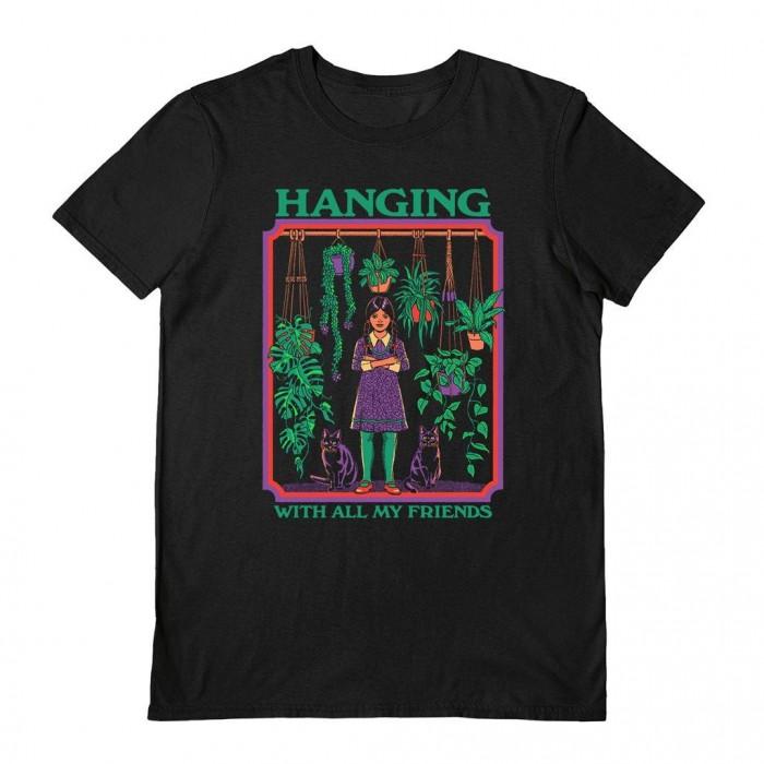 Steven Rhodes Unisex Adult Hanging With All My Friends T-Shirt