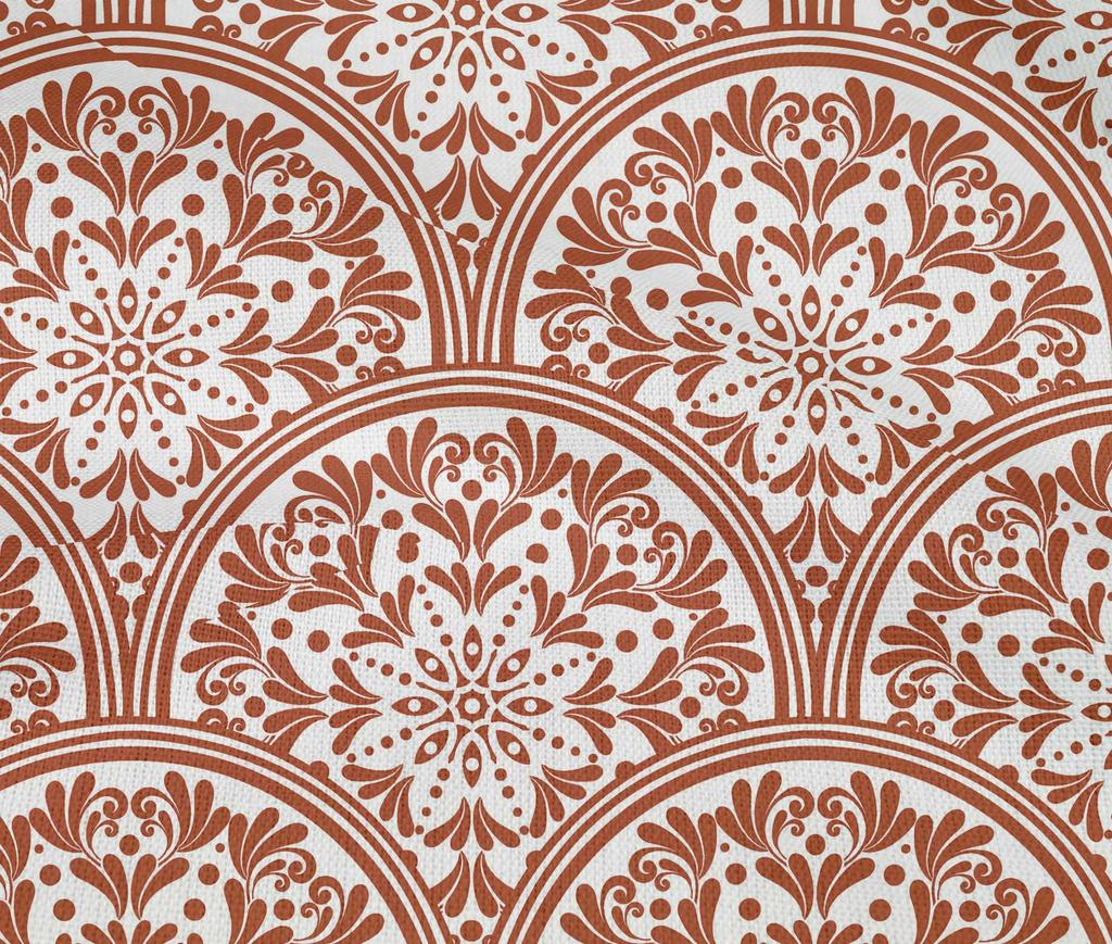 oneOone Хлопчатобумажная гибкая коричневая ткань с цветочным принтом для поделок, декоративная ткань, напечатанная во дворе, 40 дюймов