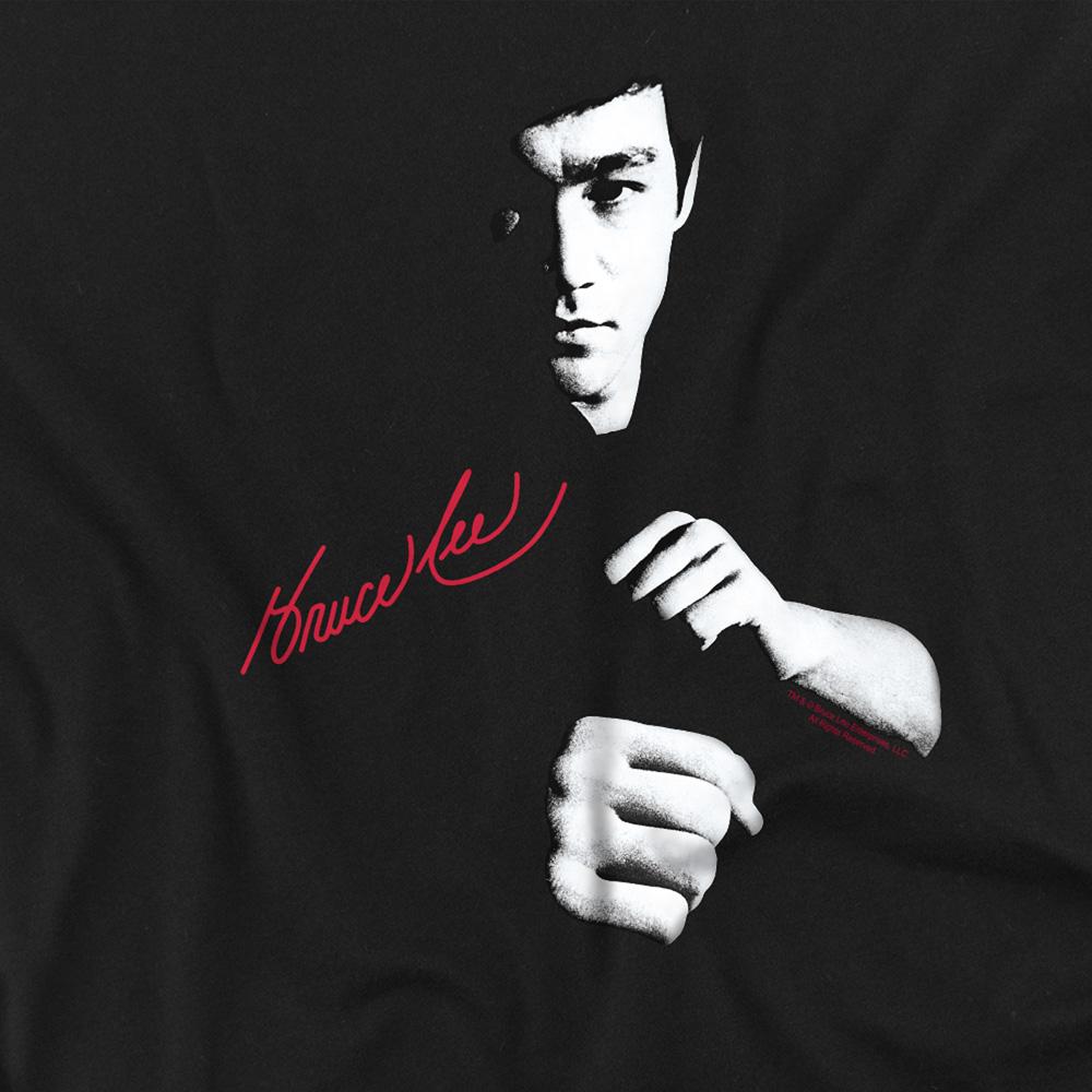 Bruce Lee Unisex Adult The Dragon Awaits T-Shirt