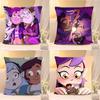 Аниме Т-Дом Совы-Х Милый Наволочка Чехол на Подушку Мягкий Милый Декоративная Наволочка Для Машины Дивана Наволочка Полиэстер