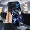Популярный Чехол Для Телефона Аниме S-Solo L-Leveling Чехол Для Телефона Для IPhone 17 16 15 14 13 12 11 Pro Max Plus Мягкий Черный Чехол