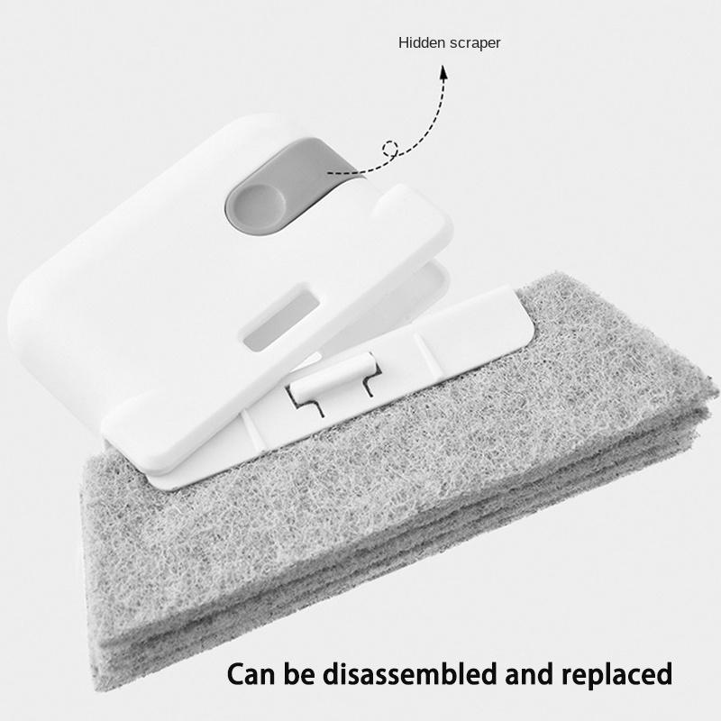 Щетка для чистки окон, канавка для подоконника, тупиковая щетка для шкафа, съемная щетка для дома, многофункциональные инструменты для чистки
