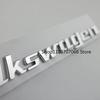 Car Abs 3D Letter Stickers VW Trunk Logo Stickers For Volkswagen dasauto T-Roc Tiguan Golf Polo ID.3 ID.4 T-Cross Jetta Scirocco