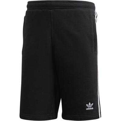 Оригинальные Adicolor 3 Stripe Logo удобные полосатые универсальные пятиточечные спортивные шорты мужские шорты черные CW2980