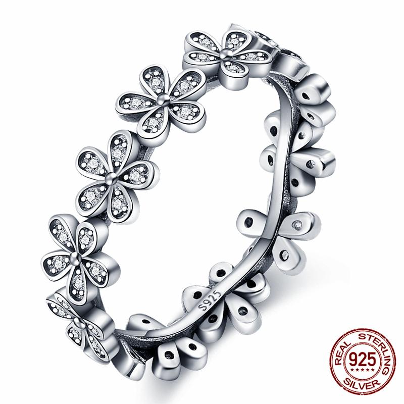 Абсолютно новое 100% подлинное 925 серебряное женское кольцо оригинальное сердце корона розовое золото кристалл обручальное кольцо годовщина свадьбы ювелирное изделие