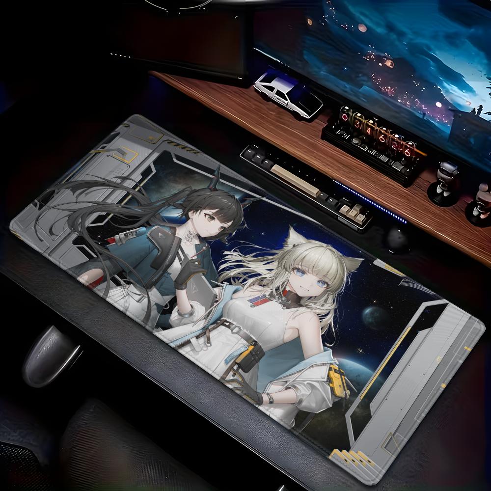 Arknights:Игровой коврик Endfield Красивые узоры Офисный Компьютерный Стол Коврик Стол Клавиатура Большой Коврик для Мыши Ноутбук Подушка Нескользящий Декор