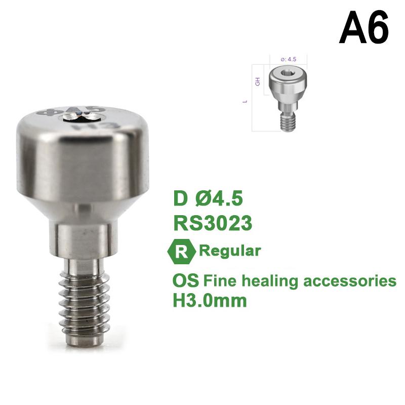 Композитный винт-заглушка для зубного импланта, аксессуары для винта Adin Regular, закрывающий окно трансферный штифт, оборудование для процедуры