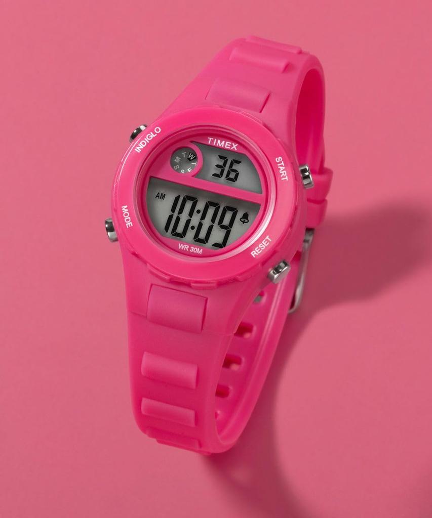 TIMEX Kids Digital Watch TW2W92500 Acrylic Crystal Unisex 30m Water Resistant
