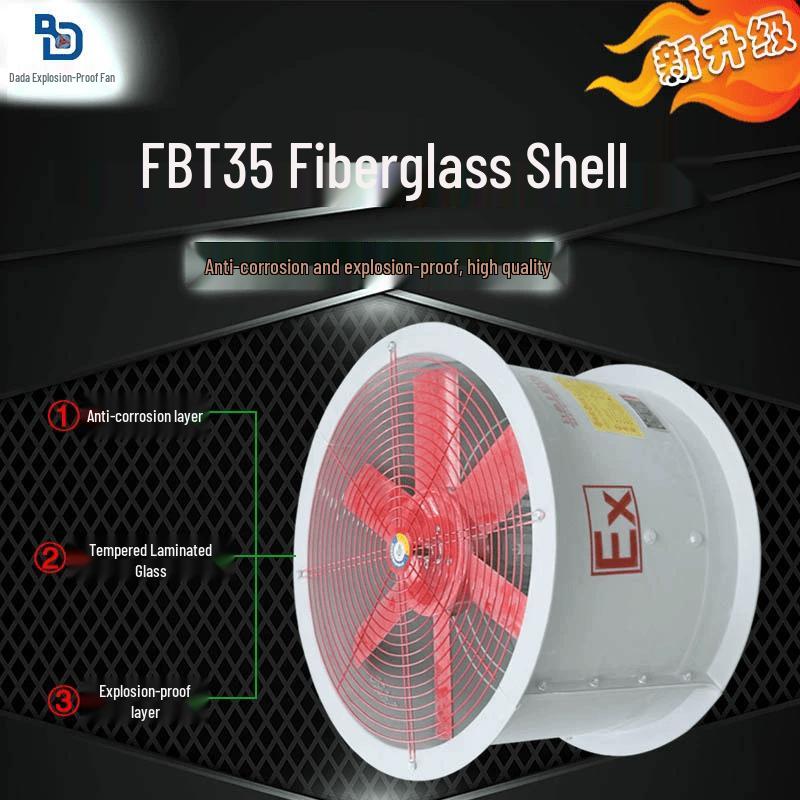 Dada Style Fixed Explosion-Proof Axial Flow Fan