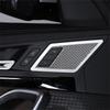 4×Silver Steel Inner Door Handle Horn Speaker Net Cover For BMW X1 U11 2023-2024