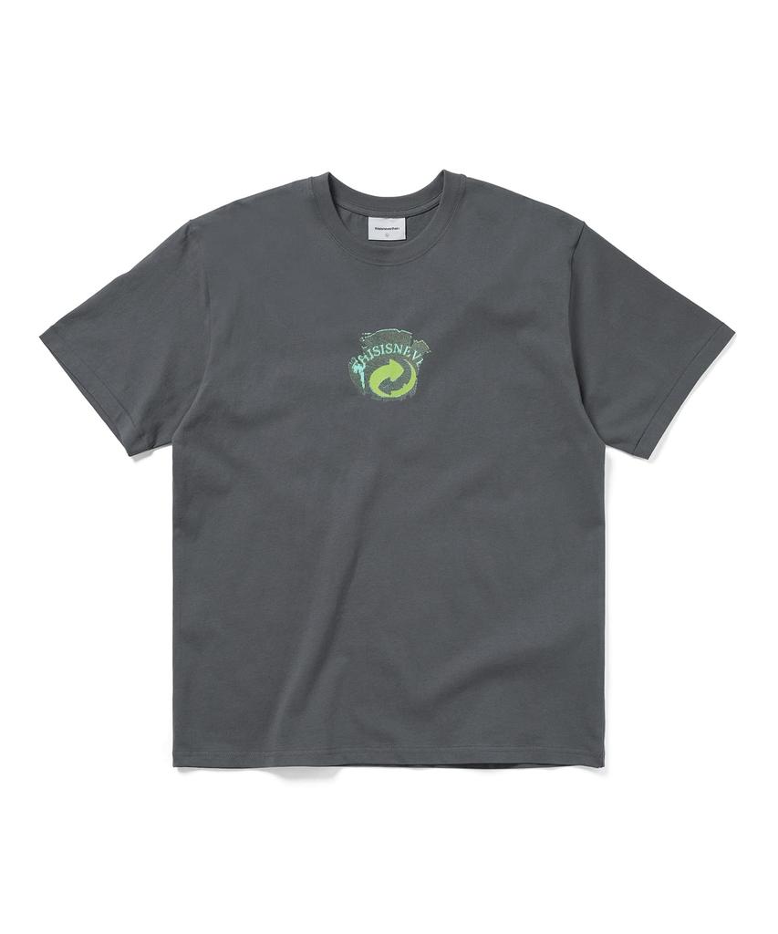 THISISNEVERTHAT Circulation Tee Dark Gray