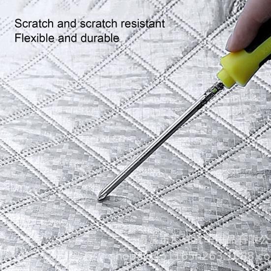 Защитное покрытие от града для автомобиля, светоотражающий дизайн, износостойкий, устойчивый к царапинам, полное покрытие, универсальное, легко устанавливаемое защитное покрытие от града для автомобиля