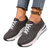 Women Blue Denim Platform Sneakers Fashion Thick Sole Lace Up Sports Shoes Woman Plus Size 43 Comfortable Casual Female Sneakers