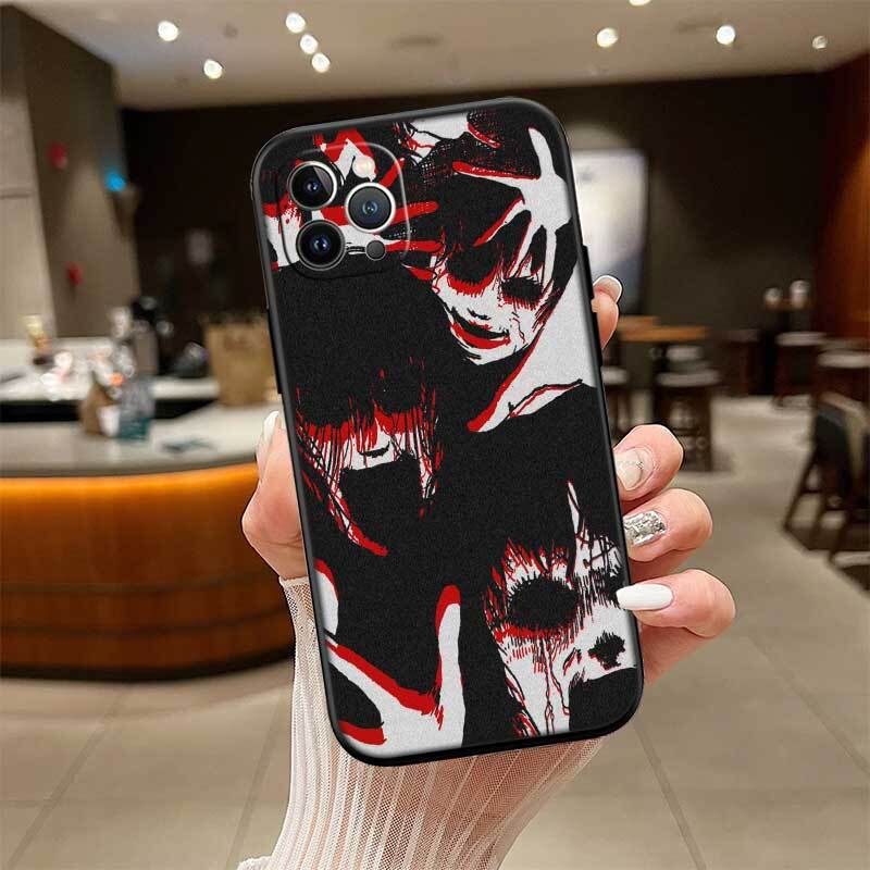 Junji Ito Tomie Phone Case for Xiaomi Poco C40 C51 C50 C55 C65 C71 C75 C85 F8 F7 F6 F5 F3 F2 X7 X6 X4 X3 X2 M7 M6 M5 M4 M3 M2 Pro