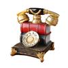Classical Rotary Dials Phone Ornament Vintage Simulated Landline Telephone Model Home Decoration for Coffee Shop Gift
