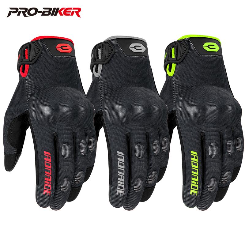 Breathable Motorcycle Gloves Men Women Anti-Fall Motocross Touch Screen Moto Gloves Cycling Mountain Bike Guantes Spring Summer
