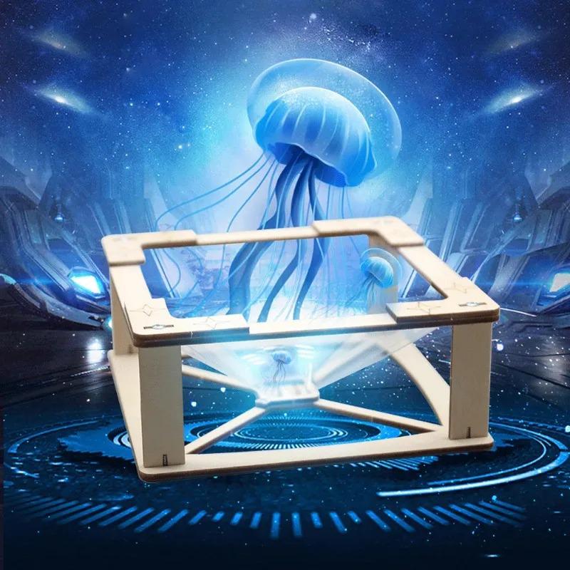 Набор 3D-голографического проектора: Научный DIY-поделка для младших школьников