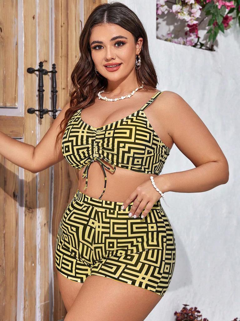 Feminine Bikinis 3 Pieses Set Plus Size 5xl Women's Push Up Swimsuit 2025 New Swimwear Women Bodysuit Sexy Women's Bathing Suits