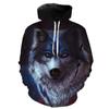Spring Autumn 3D Wolf Hoodies Men Hooded Animal Wolf Printed Hoodie Sweatshirts Tracksuits Man/Women Jackets Funny Hoody