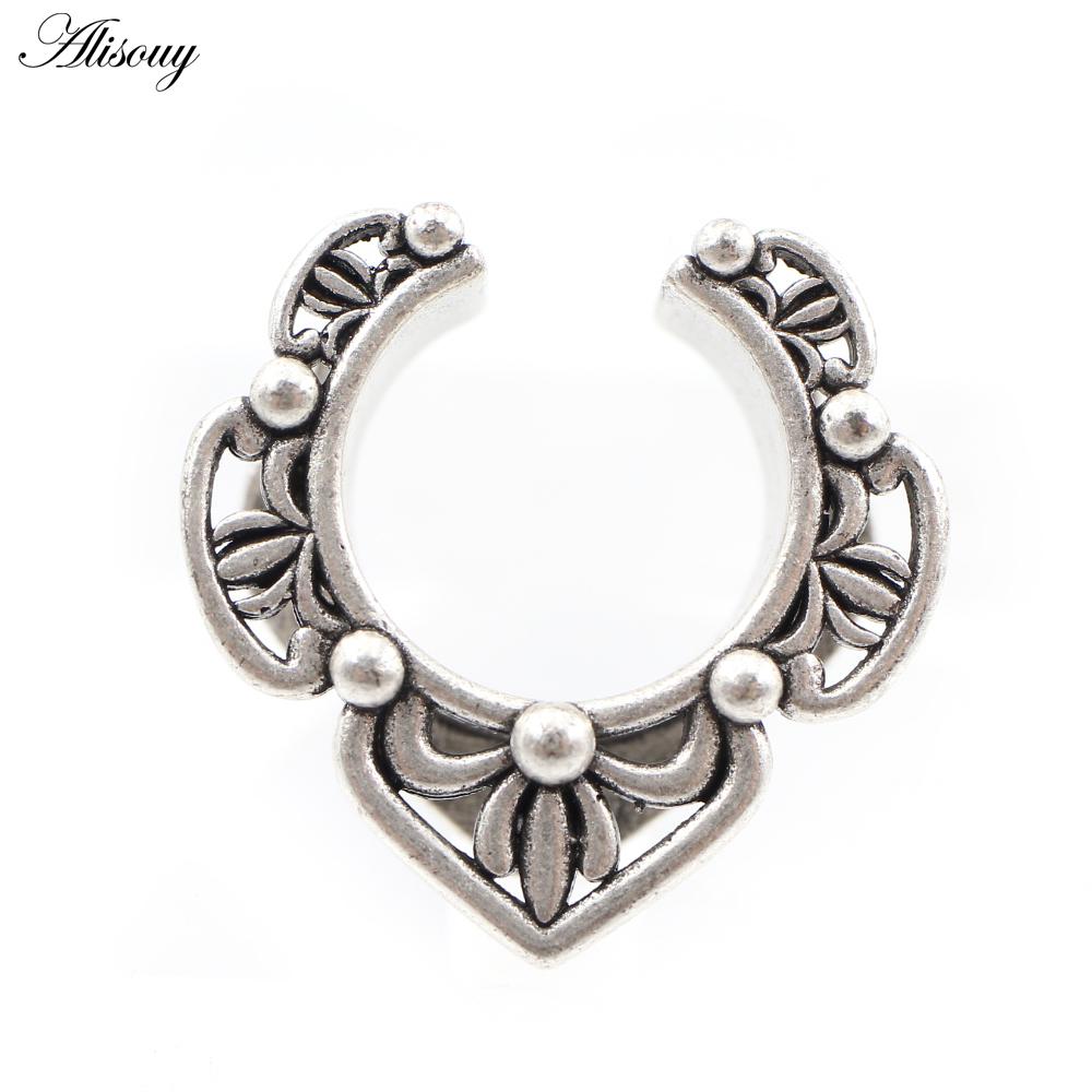 Alisouy 1PC Медь Навозный Жук Цветок Крыло Летучей Мыши Седло Ушные Туннели Затычки Расширитель Растяжитель Измерители Серьги Пирсинг Украшения Для Тела