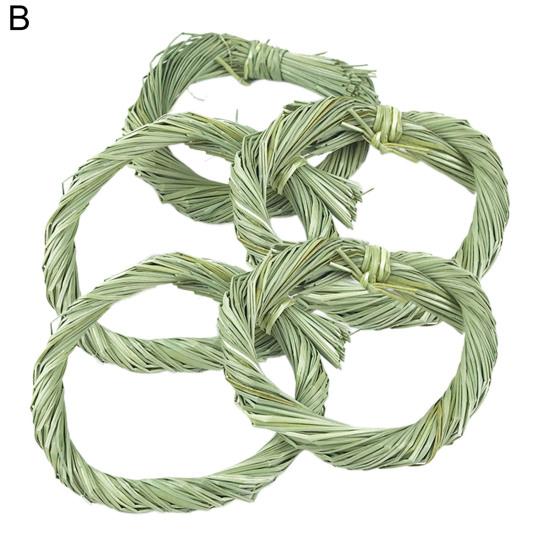 5 шт./компл. жевательная трава для домашних животных, устойчивая к укусам, устойчивая к царапинам, без заусенцев, легкая, натуральная, снимает скуку, шлифовка