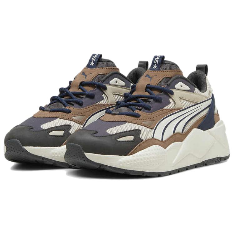 Puma RS-X Efekt Premium Desert Dust Shadow серые унисекс кроссовки бежевые 390776-44