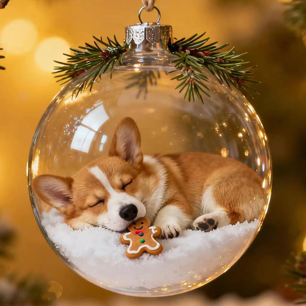 6cm Christmas Tree Decoration Balls 3D Plastic Ball Sports Holiday Ornament Christmas Decorations