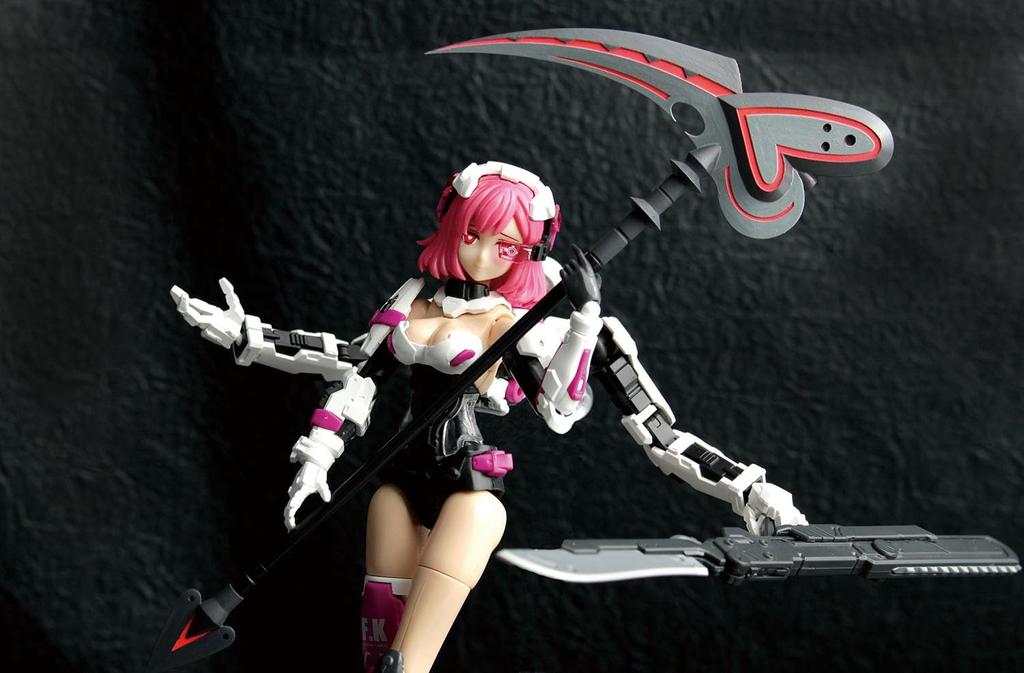 Armored Girl Elizabeth Japan Limited Additional Weapon Lovesize Included Scale Height 155mm Plastic Model Platts/MONO E-model (Elizabeth) (scythe)