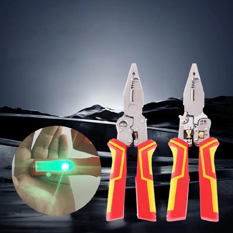 Инструмент для снятия изоляции Инструмент для снятия изоляции Инструмент для обжима проводов Инструмент для обжима проводов Многофункциональные плоскогубцы электрика для зажима