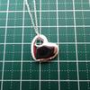 [Б/у] TIFFANY/Tiffany 925 кулон/ожерелье в форме сердца [g373-55]