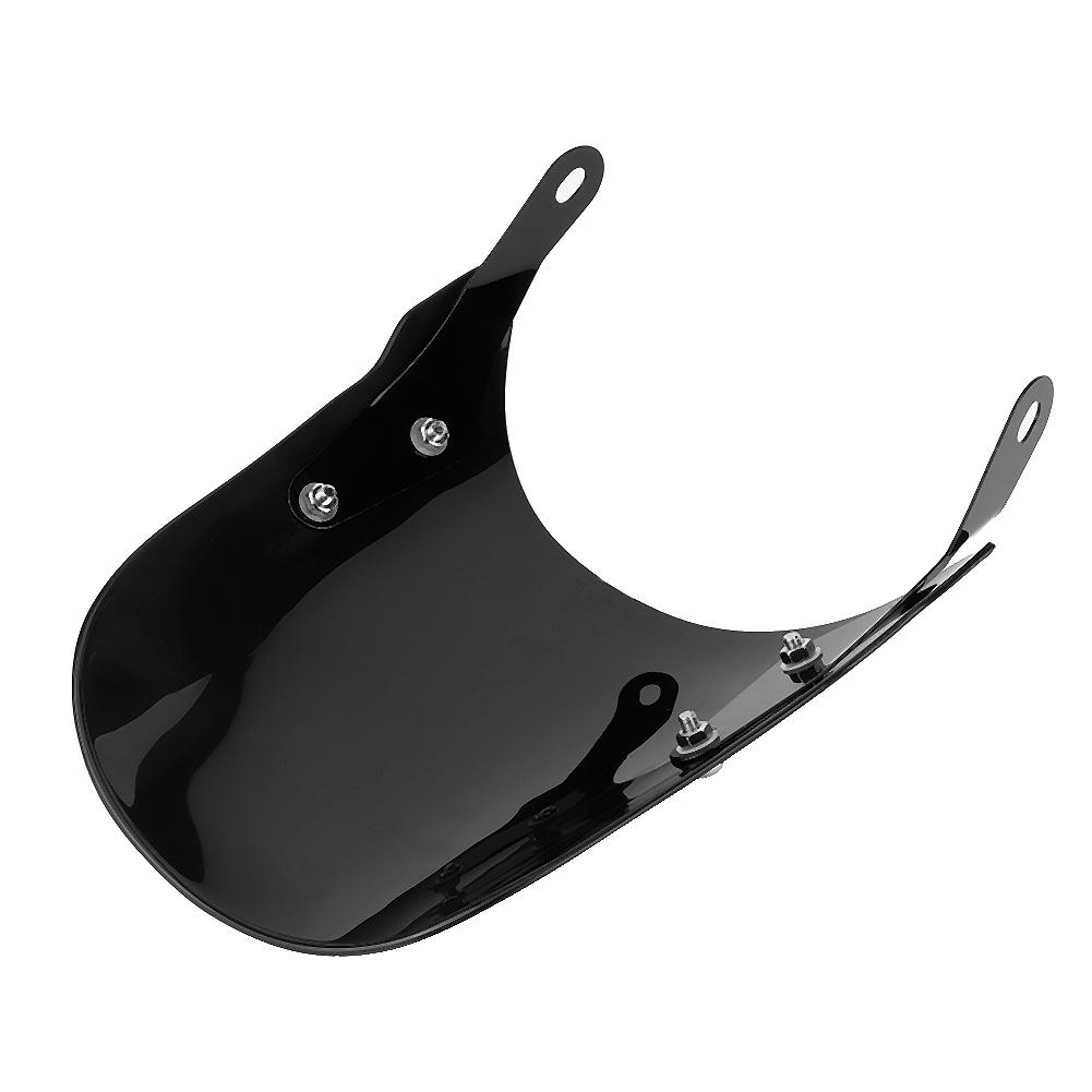 Прозрачное ветровое стекло мотоцикла, ветровое стекло, подходит для Bonneville T100 2003 2017, черное