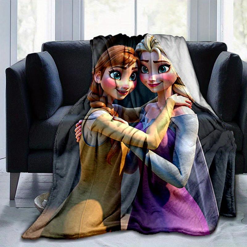 1PC Cartoon Blanket, Seasonal Universal, Home Decoration, Throw Blankets, Cute Cartoon Print, Soft Flannel Throw Blanket, Versatile & Cozy f