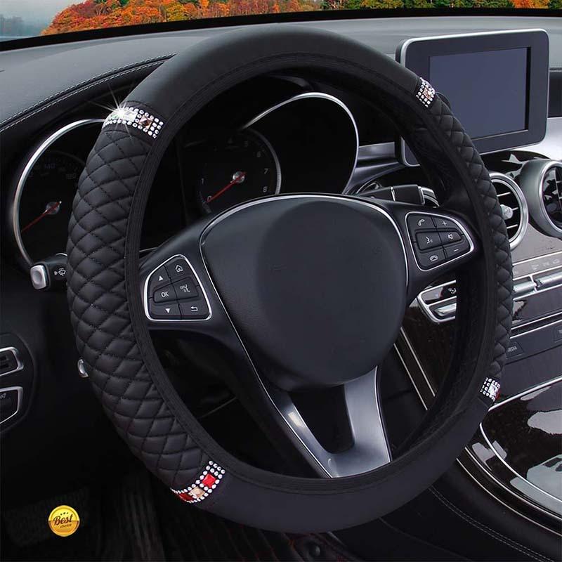 Car Steering Wheel Cover Without Inner Ring For Mercedes-BenzA-Klasse For Bmw-3 Series