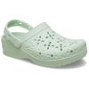 Crocs Classic Flower Bud EVA Lightweight Breathable Clogs Women Footwear Green 210927-3YH