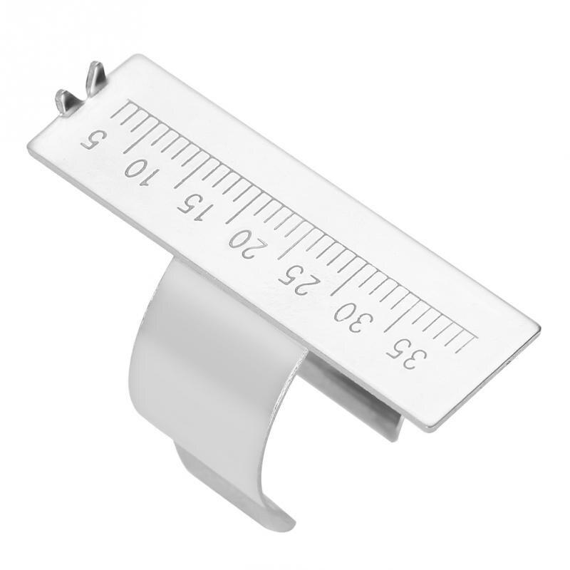 Stainless Steel Dental Endodontic Finger Ruler For Endo Span Measurement Scale Gauge Instrument Tool Dentist Supplies