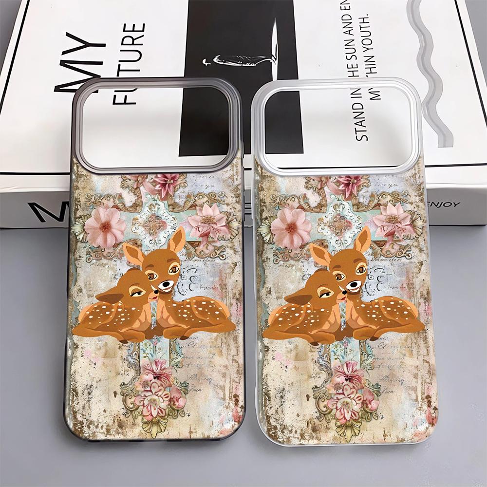 Чехол для телефона с рисунком «Цветок Бант Олень» для IPhone 17 17Air 11 13 12 14 15 16 Pro Max Plus, мягкий силиконовый противоударный чехол