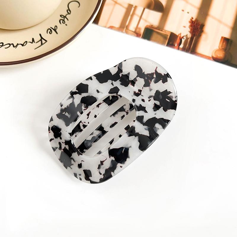 Заколки для густых волос Плоские зажимы-когти Прочный захват Гибкие зубцы Удобный изогнутый дизайн Для всех текстур волос