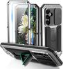 Для Samsung S26 S25 Edge S24 S23 S22 Plus S21 Ultra Прочный Военный Бампер Алюминиевый Металлический Чехол Ударопрочная Подставка Защита Камеры