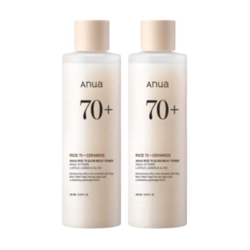 Anua Рисовый 70 Glow Молочный тоник 250 мл – Увлажняющий молочный тоник, Уход за кожей для сияния