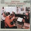 CD SMETANA QUARTET - Smetana Two String Quartets 33C377339 DENON 1988 Japan Classical Used