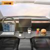 Folding Front Row Car Table for Tesla Model 3/Y — Perfect for Dining, Office Work & More