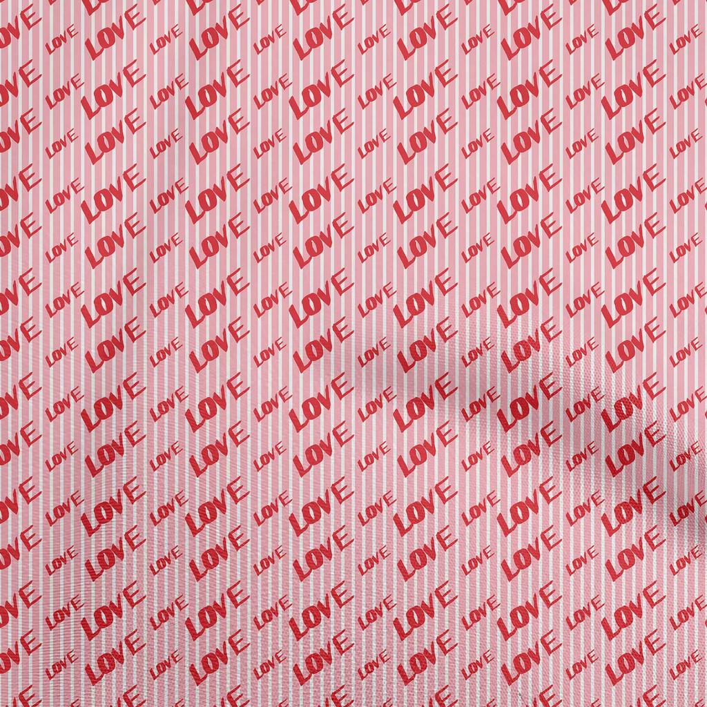 oneOone Ткань Cotton Flex Fuschia Pink с надписью, шрифтом, стеганые принадлежности, принт, швейная ткань по ярдам 40 дюймов
