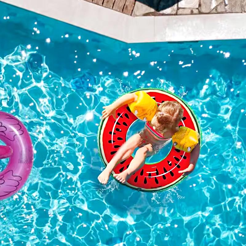 1 шт плавательный круг для вечеринки взрослых плавательные кольца мультфильм бассейн поплавки плавательный инвентарь арбуз плавательный круг лето 53/83 см