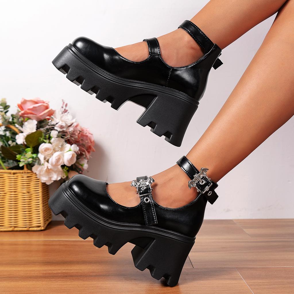 Women Pumps New Platform High Heels Japanese Style Vintage Lolita Shoes for Women Outdoor Fashion Sexy Pumps Zapatos De Mujer