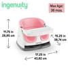 Ingenuity Baby Base Пионовый розовый (16726)